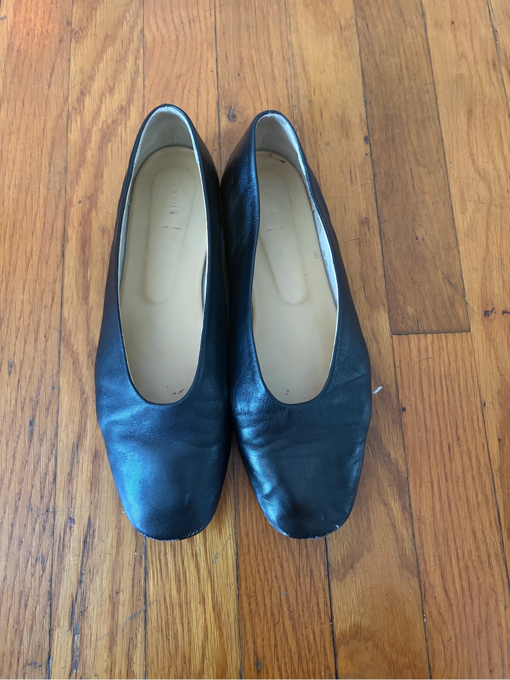 Aeyde Kristen Black Flats